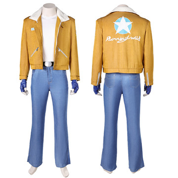 Fatal Fury Costume Terry Bogard Cosplay Yellow Coat Suit For Adult Man Halloween Carnival Suit